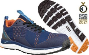 Albatros Sicherheitsschuh »AER55 IMPULSE BLUE ORANGE LOW S1P ESD HRO SRA«