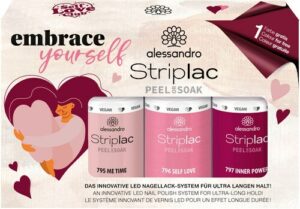 alessandro international Nagellack-Set »STRIPLAC EMBRACE YOURSELF SET«