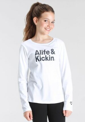 Alife & Kickin Langarmshirt »mit Logo Druck«