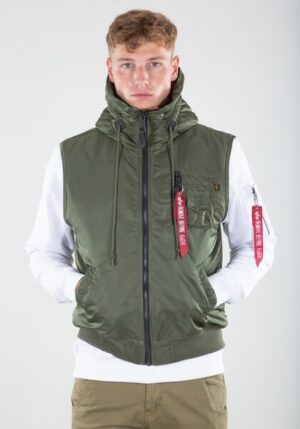 Alpha Industries Blouson »Alpha Industries Men - Vests Hooded MA-1 Vest«