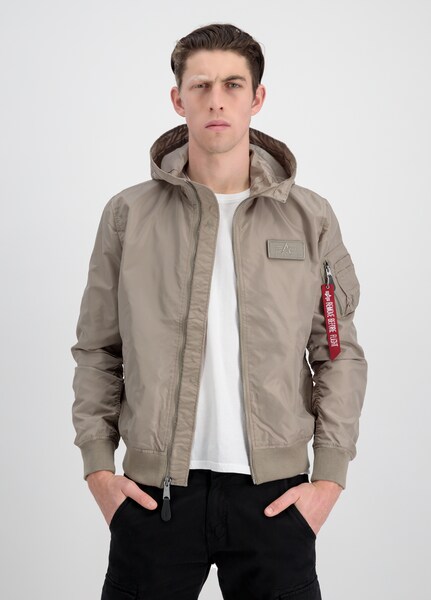 Alpha Industries Bomberjacke »Alpha Industries Men - Bomber & Flight Jackets MA-1 LW Hooded«