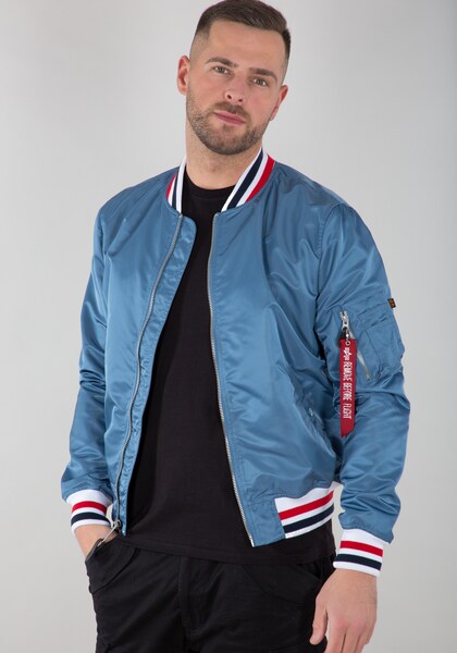 Alpha Industries Bomberjacke »Alpha Industries Men - Bomber & Flight Jackets MA-1 LW Tipped«