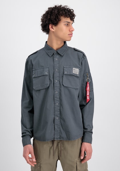 Alpha Industries Hemdjacke »Alpha Industries Men - Overshirts Urban Military Shirt«