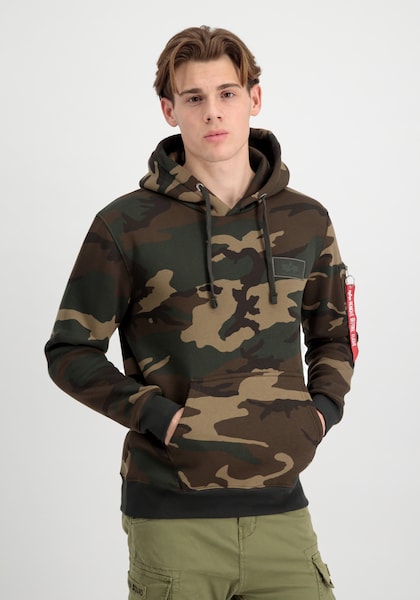 Alpha Industries Hoodie »Alpha Industries Men - Hoodies Back Print Hoody Camo«