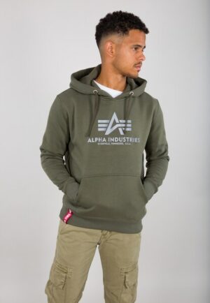 Alpha Industries Hoodie »Alpha Industries Men - Hoodies Basic Hoody Reflective Print«