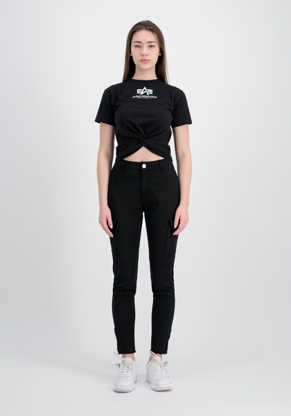 Alpha Industries Muscleshirt »Alpha Industries Women - T-Shirts Knotted Crop T Wmn«