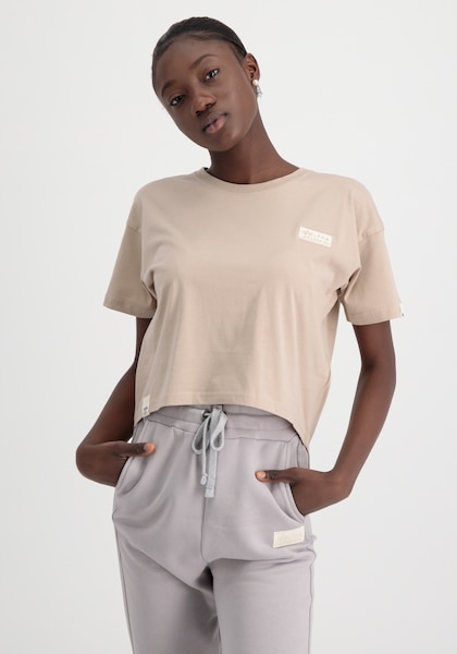 Alpha Industries Muscleshirt »Alpha Industries Women - T-Shirts Organics Cropped OS T Wmn«