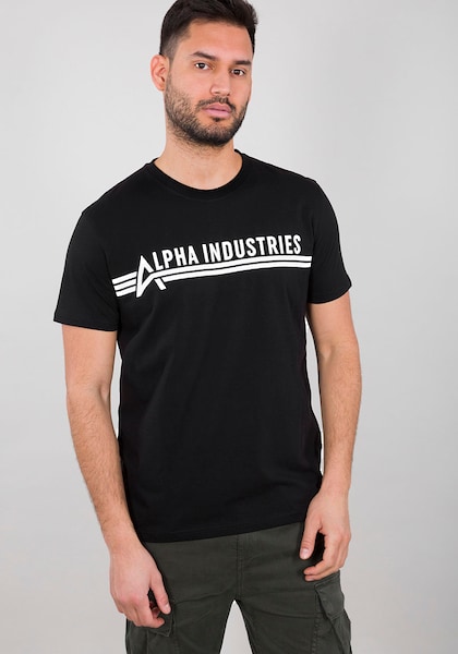 Alpha Industries Rundhalsshirt »ALPHA INDUSTRIES T«
