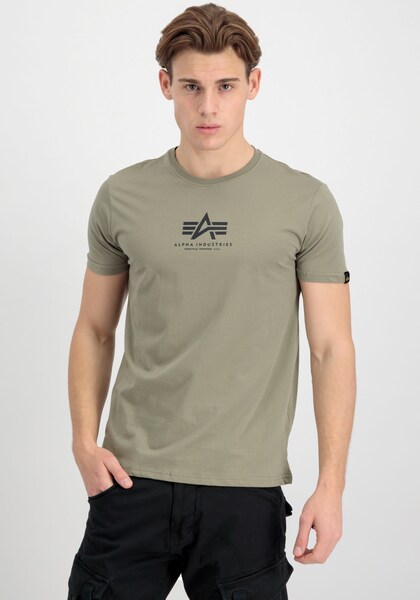 Alpha Industries Rundhalsshirt »Basic T ML«