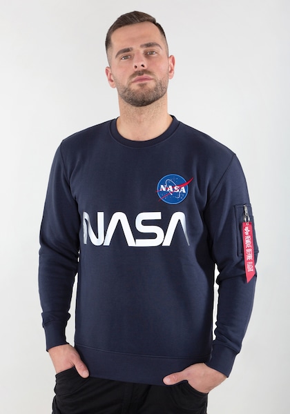 Alpha Industries Sweater »Alpha Industries Men - Sweatshirts NASA Reflective Sweater«
