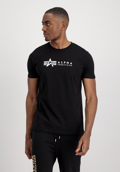 Alpha Industries T-Shirt »Alpha Industries Men - T-Shirts Alpha Label T 2 Pack«