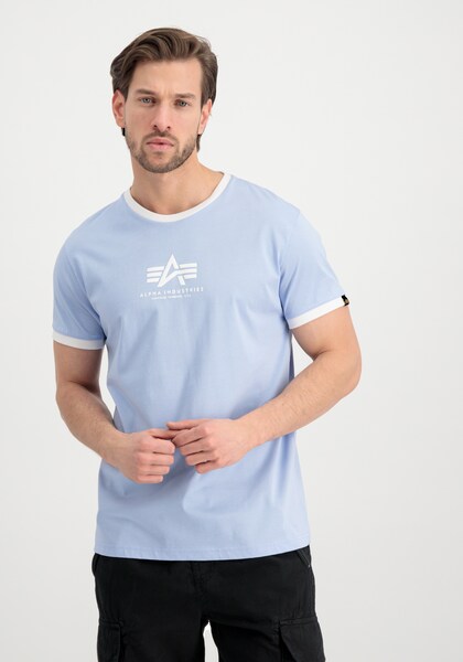 Alpha Industries T-Shirt »Alpha Industries Men - T-Shirts Basic T Contrast ML«