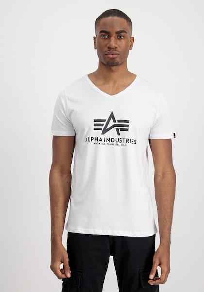 Alpha Industries T-Shirt »Alpha Industries Men - T-Shirts Basic V-Neck T«