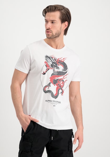 Alpha Industries T-Shirt »Alpha Industries Men - T-Shirts Heritage Dragon T«
