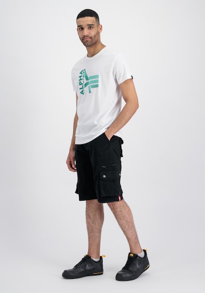 Alpha Industries T-Shirt »Alpha Industries Men - T-Shirts Logo Rubber T«