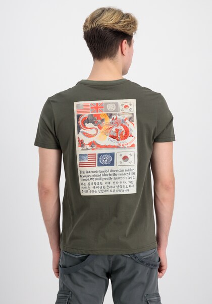 Alpha Industries T-Shirt »Alpha Industries Men - T-Shirts USN Blood Chit T 2«