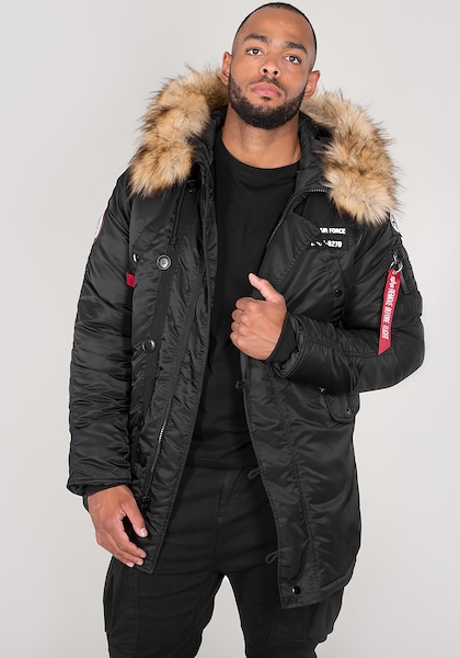 Alpha Industries Winterjacke »Alpha Industries Men - Parka & Winter Jackets N-3B Airborne«