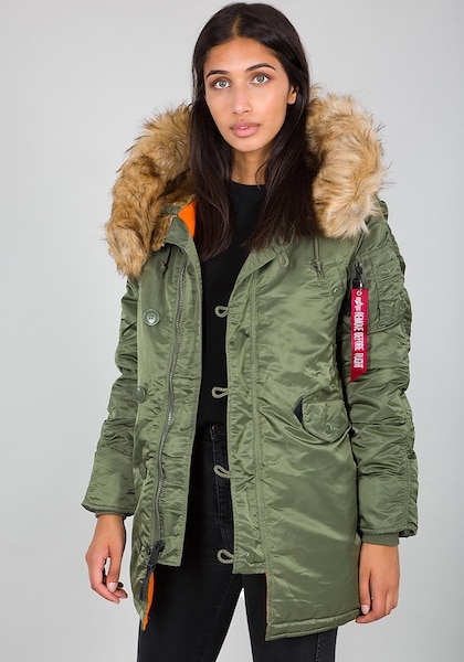 Alpha Industries Winterjacke »Alpha Industries Women - Parka & Winter Jackets N3B VF 59 Wmn«