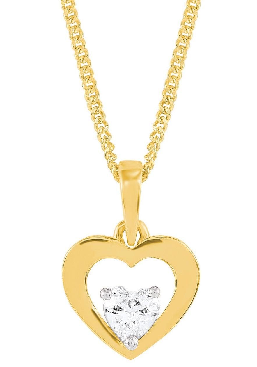 Amor Kette mit Anhänger »Schmuck Geschenk Halskette Herz LIEBE