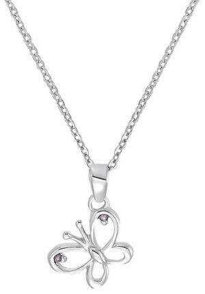 Amor Kette mit Anhänger »Silver Butterfly