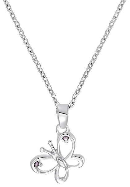 Amor Kette mit Anhänger »Silver Butterfly