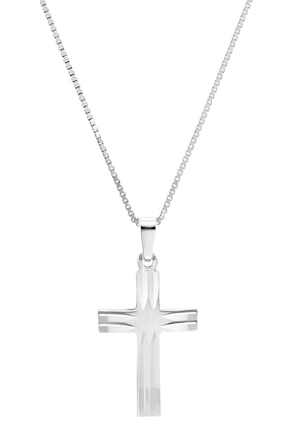 Amor Kette mit Anhänger »Silver Cross