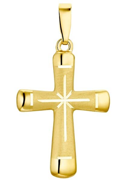 Amor Kettenanhänger »Golden Cross