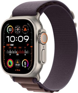Apple Smartwatch »Watch Ultra 2 GPS 49 mm + Cellular Titanium Large«