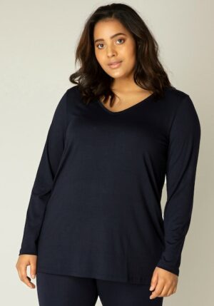 Base Level Curvy Langarmshirt »Alize«