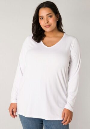 Base Level Curvy Langarmshirt