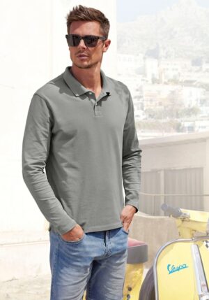 Beachtime Langarm-Poloshirt