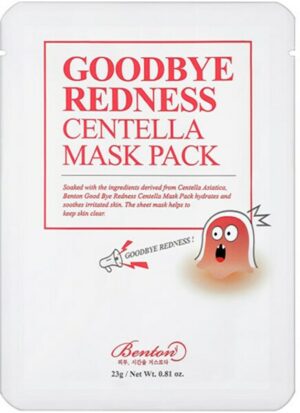 Benton Tuchmaske »Goodbye Redness Centella Mask Pack«