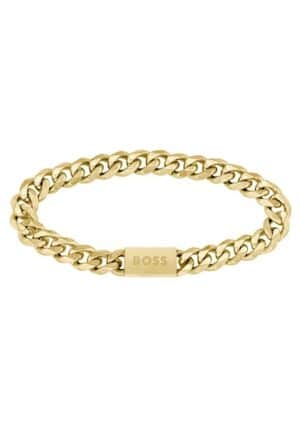 BOSS Edelstahlarmband »CHAIN FOR HIM