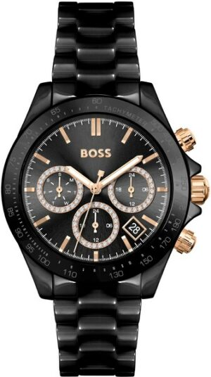 BOSS Multifunktionsuhr »Novia Ceramic