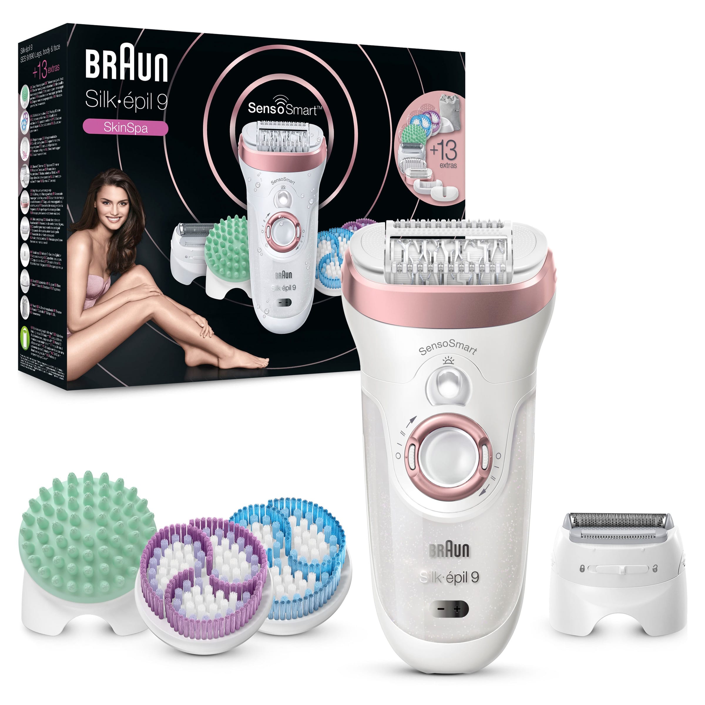 Braun Epilierer »Silk-épil 9 9-990 SkinSpa«