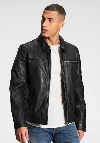 Bruno Banani Lederjacke »William«