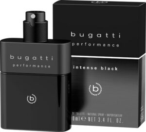 bugatti Eau de Toilette »BUGATTI Performance Intense Black EdT 100ml«