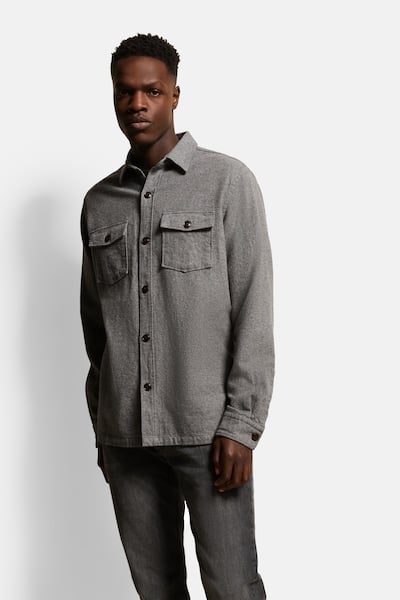 bugatti Langarmhemd »Overshirt«