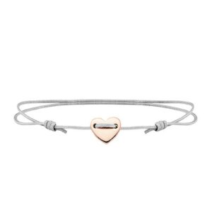 CAÏ Armband »925/- Sterling Silber rotvergoldet Herz«