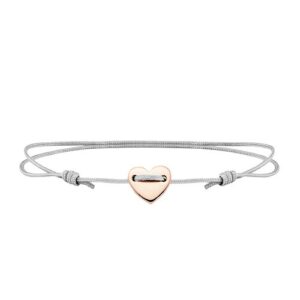 CAÏ Armband »925/- Sterling Silber rotvergoldet Herz«