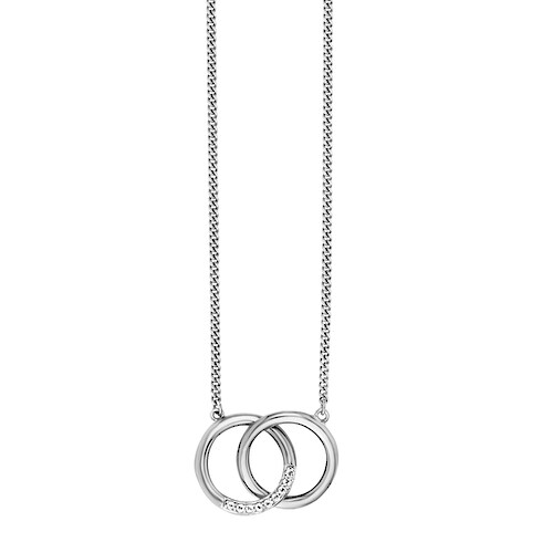 CAÏ Collierkettchen »925/-Sterling Silber rhodiniert Topas«