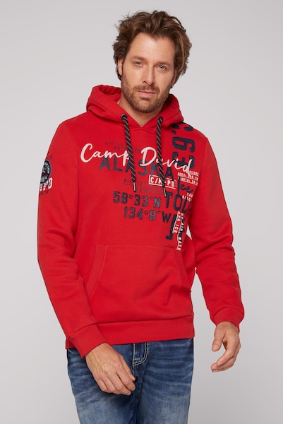 CAMP DAVID Kapuzensweatshirt