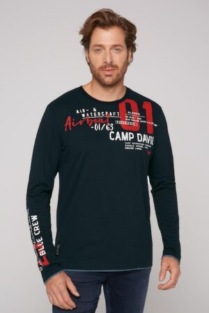 CAMP DAVID Langarmshirt