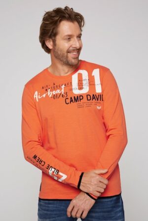 CAMP DAVID Langarmshirt