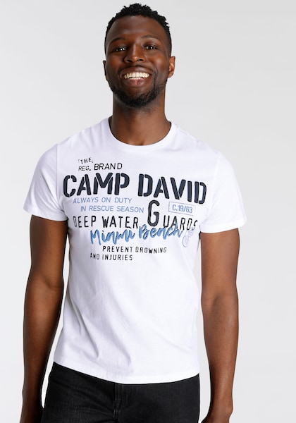 CAMP DAVID Print-Shirt