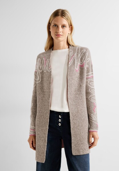 Cecil Cardigan »Offener Cardigan mit Wording«