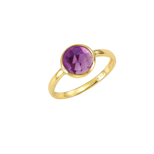 CELESTA Fingerring »375 Gold mit Amethyst«