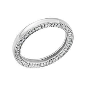 CELESTA Fingerring »925 Silber mit weißen Zirkoniasteinen«