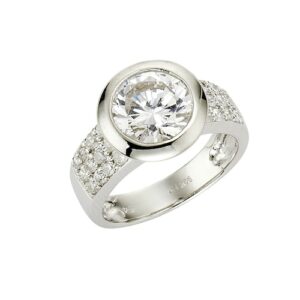 CELESTA Fingerring »925/- Sterling Silber Zirkonia«