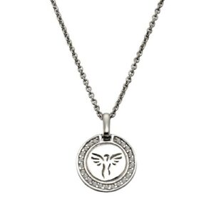 CELESTA Kette mit Anhänger »925 Sterling Silber Zirkonia Engel«